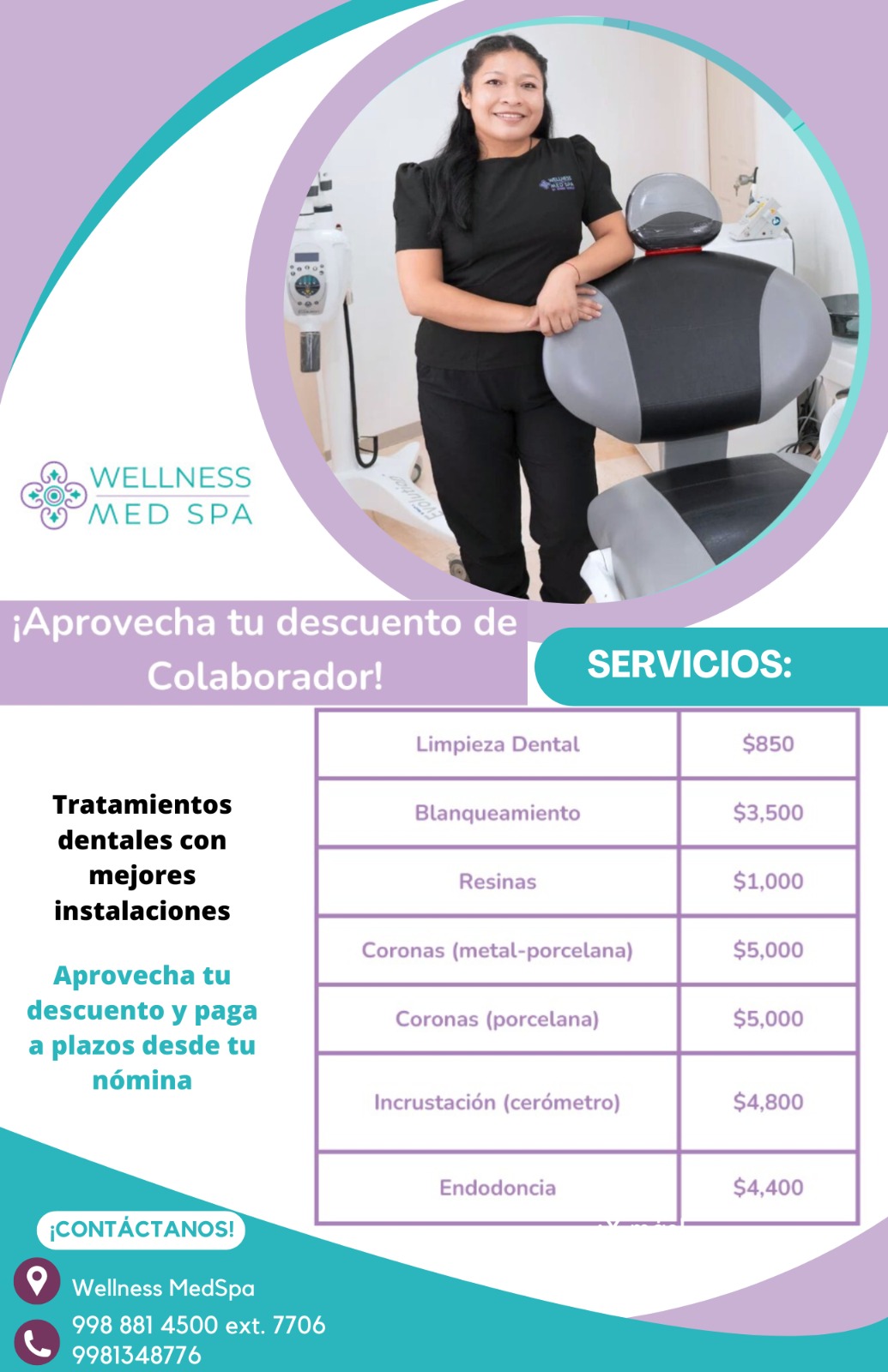 Descuentos Dentales en Wellness Spa Sunset